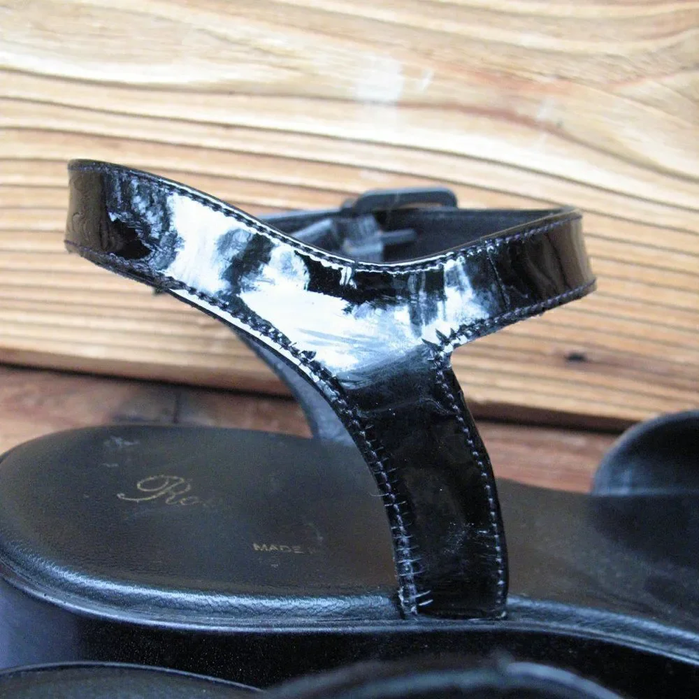 Robert Clergerie Black Platform Sandals